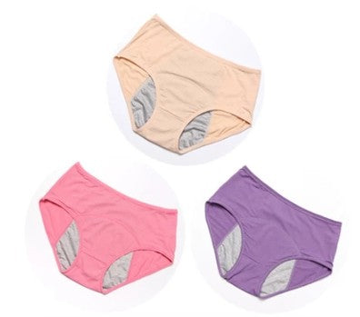 Calcinha Antivazamento [Kit Promocional 3 unidades]