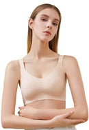 COMFORT UP:  Sutiã sem aro, com suporte elevado e conforto total