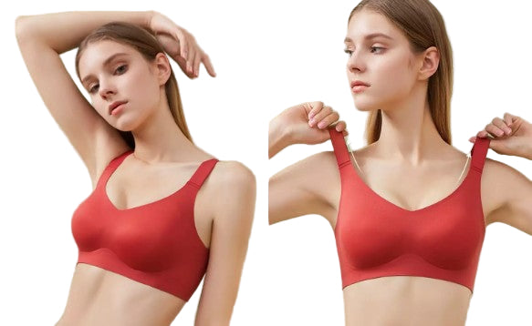 COMFORT UP:  Sutiã sem aro, com suporte elevado e conforto total