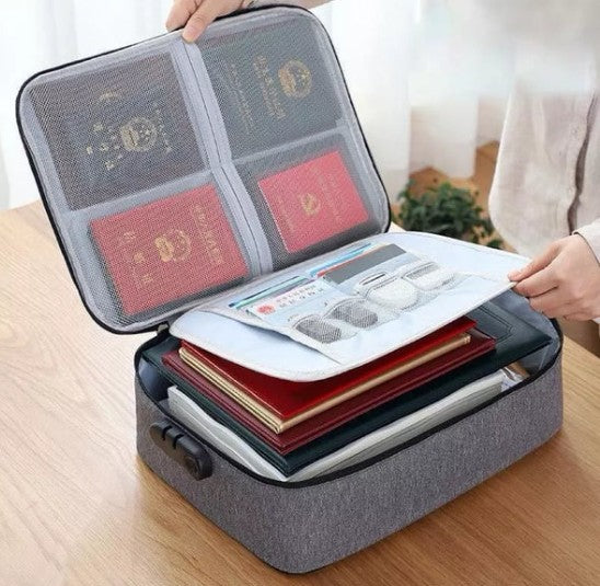 Bolsa Organizadora de Documentos: papelada importante, organizada em um só lugar