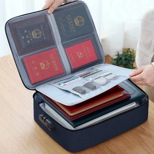 Bolsa Organizadora de Documentos: papelada importante, organizada em um só lugar